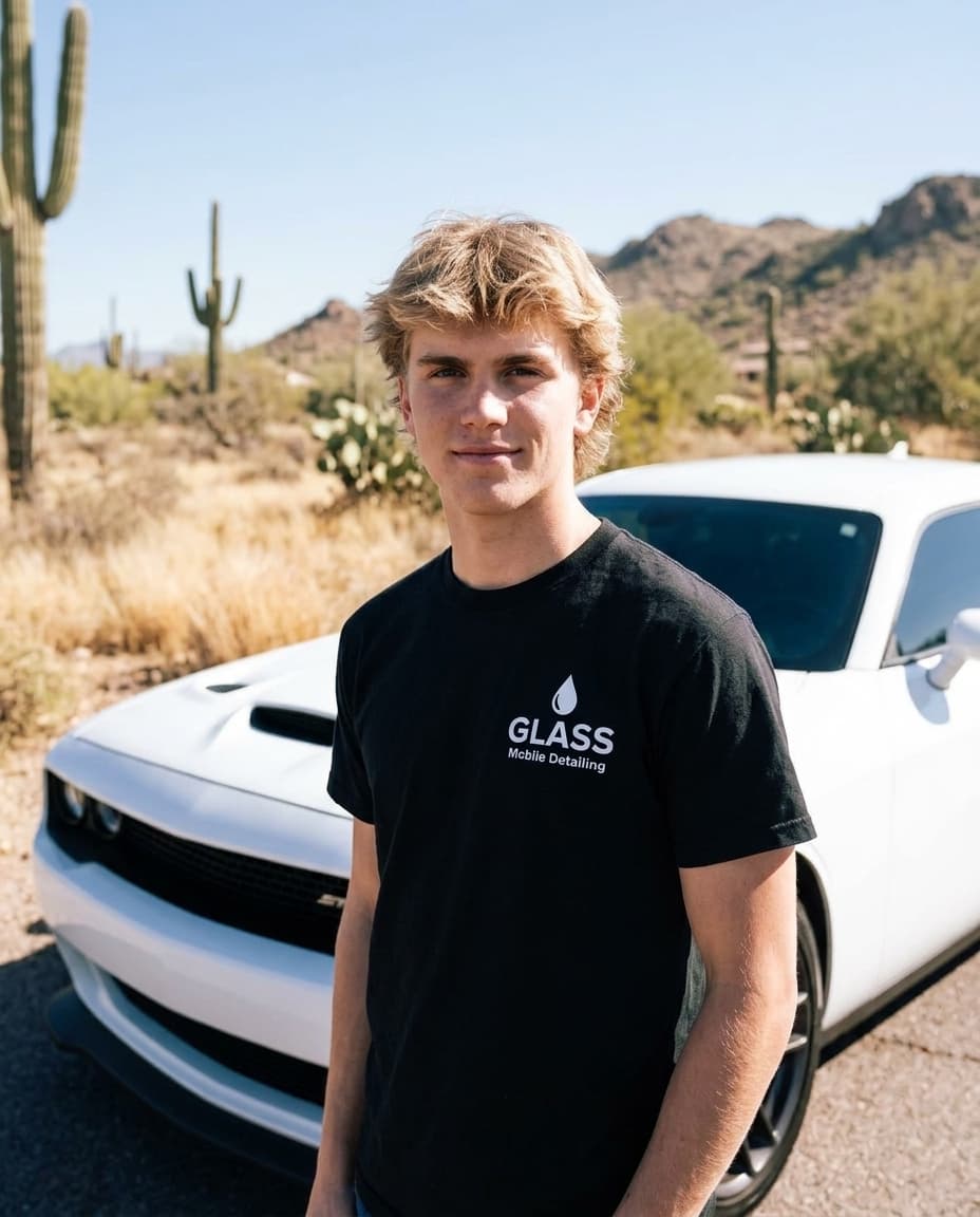 Jackson Glass, owner-operator at Glass Mobile Detailing