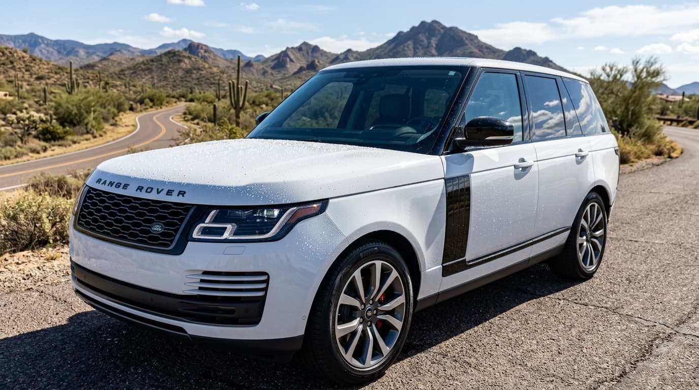 SUV with ceramic sealant + clean cabin